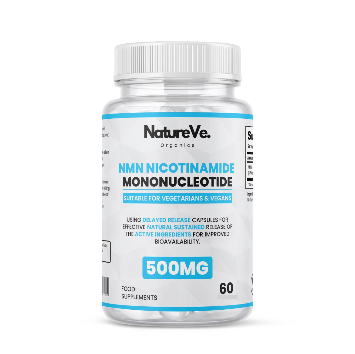 NMN Pure 500mg 60 Capsules