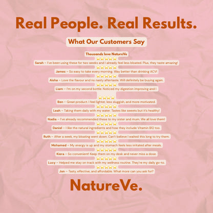 Apple Cider Vinegar Gummies with Vitamin B12 60 by NatureVe
